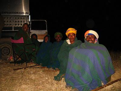 IMG_7106.JPG - Unsere persönliche Nachtwache beim ersten Camping in Äthiopien am Mt. Guna